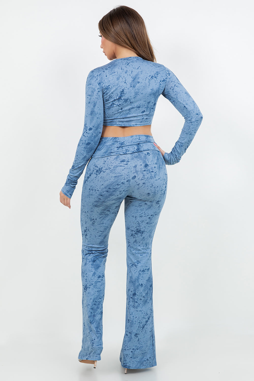 Women's Marble  Loungewear Set