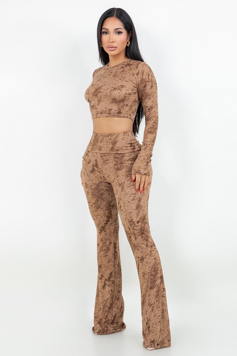 Women's Marble  Loungewear Set